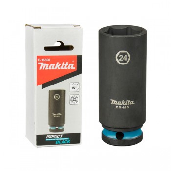 Tuýp dài siết bu lông 1/2" IMPACT BLACK Makita E-16520 (24mm x 82mm)