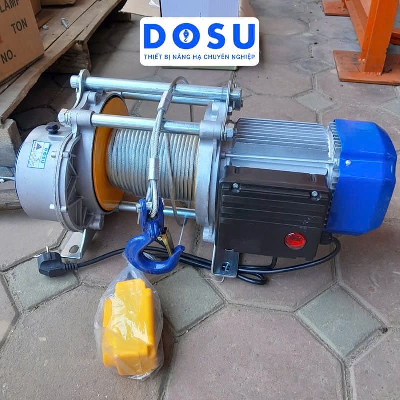 Tời điện nhanh 30m 220V DOSU KCD750/1500-30