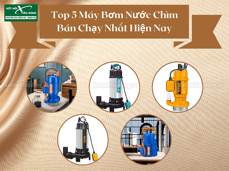 Top 5 Máy Bơm Nước Chìm Bán Chạy Nhất Hiện Nay