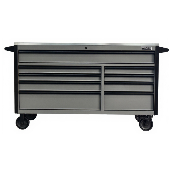 Tủ dụng cụ 152cm - 09 hộc kéo màu xám CSPS VNTC15209B41M