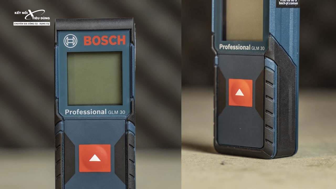 [Review] M&aacute;y Đo Khoảng C&aacute;ch Laser Bosch GLM 30: Nhỏ Gọn, Đo Ch&iacute;nh X&aacute;c 30m - bọc cao su chống va đập