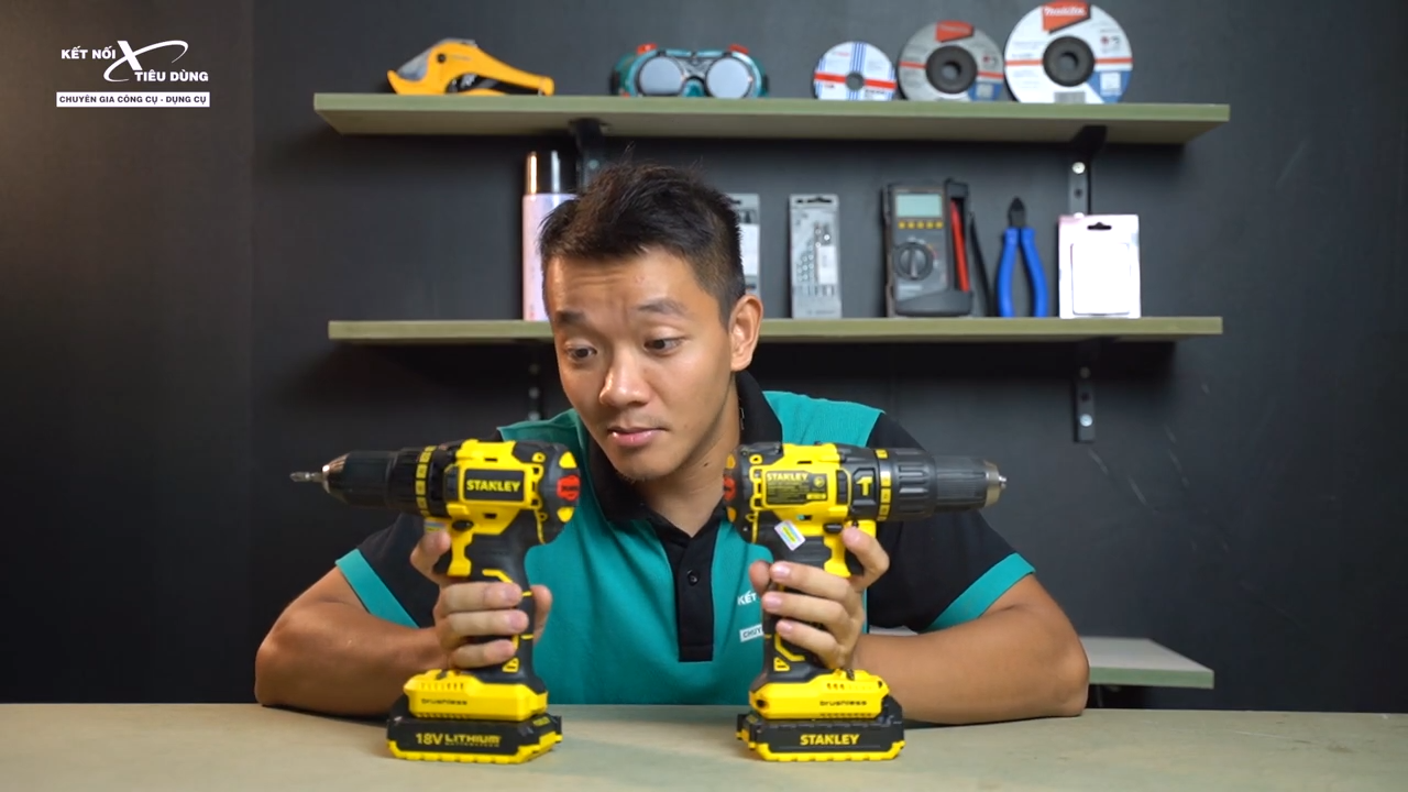 [Review] M&aacute;y Khoan Pin Stanley SBH201D2K & SBD201D2K - Stanley SBD201D2K