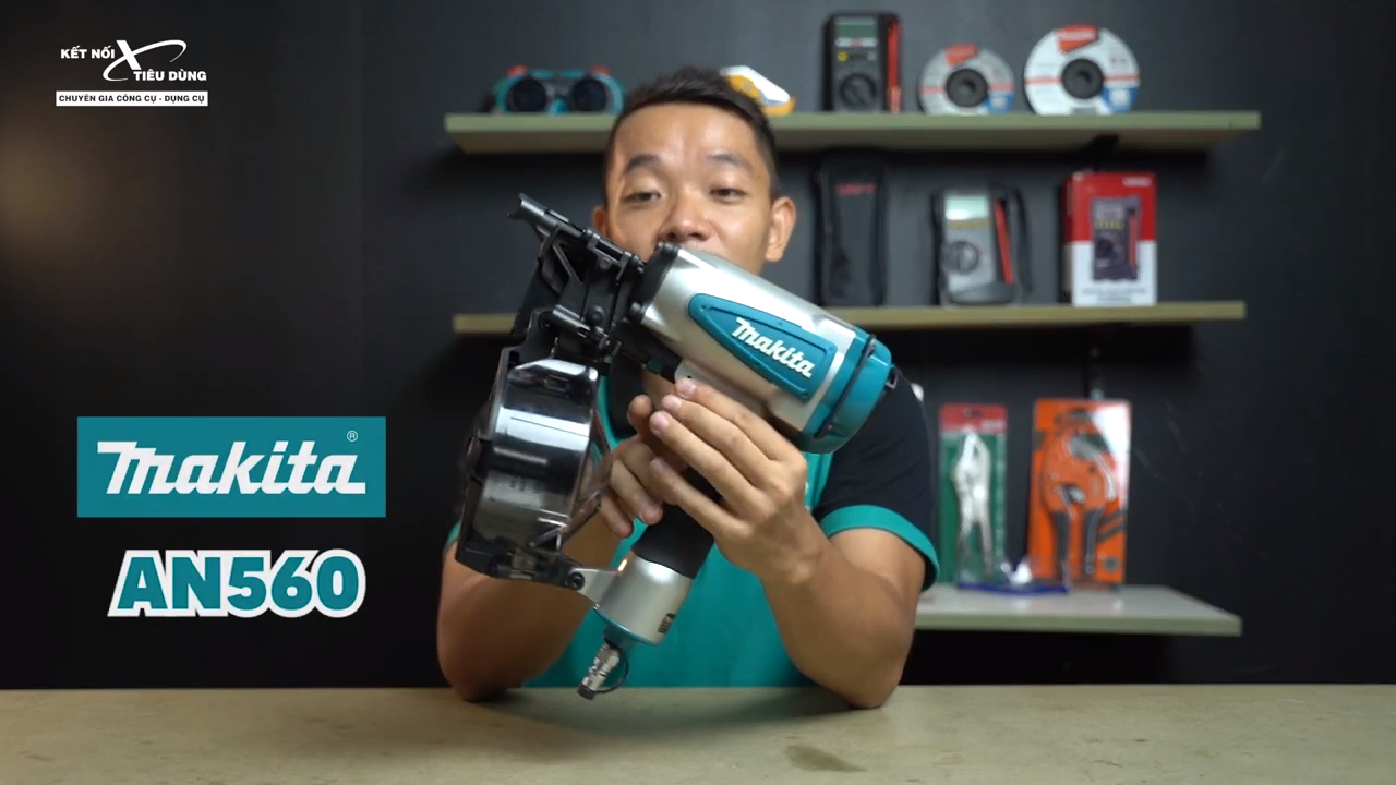 [Review] Thử M&aacute;y Bắn Đinh Cuộn Makita AN560: Mạnh, Nhanh, An To&agrave;n, Bắn Ngọt