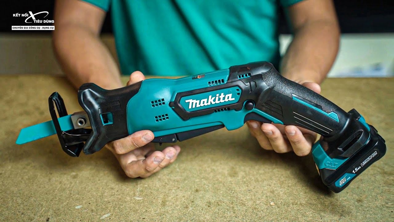 M&aacute;y cưa kiếm d&ugrave;ng pin Makita JR105DSYE 12V cực nhỏ gọn
