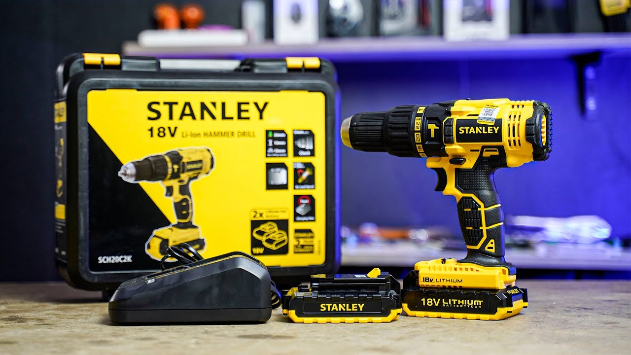 Mua m&aacute;y khoan pin Stanley SCH20C2K ch&iacute;nh h&atilde;ng gi&aacute; tốt ở đ&acirc;u?