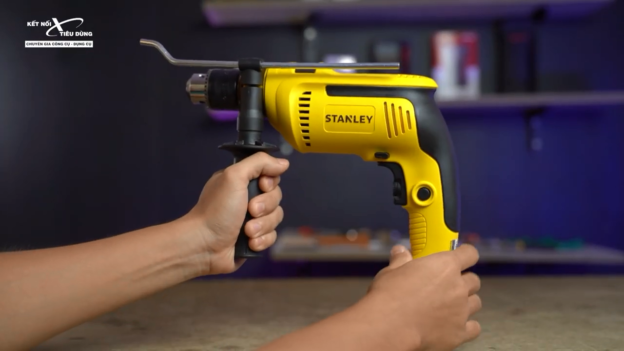 M&aacute;y khoan Stanley được Anh Em tin d&ugrave;ng bởi gi&aacute; th&agrave;nh rẻ nhưng c&ocirc;ng suất động cơ mạnh mẽ