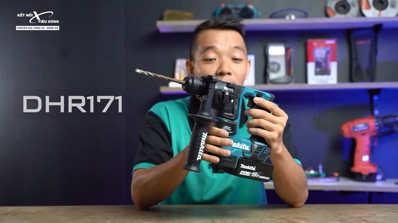 M&aacute;y khoan Makita DHR171 l&agrave; con khoan động lực ngon l&agrave;nh, thuộc h&agrave;ng top tr&ecirc;n thị trường hiện nay