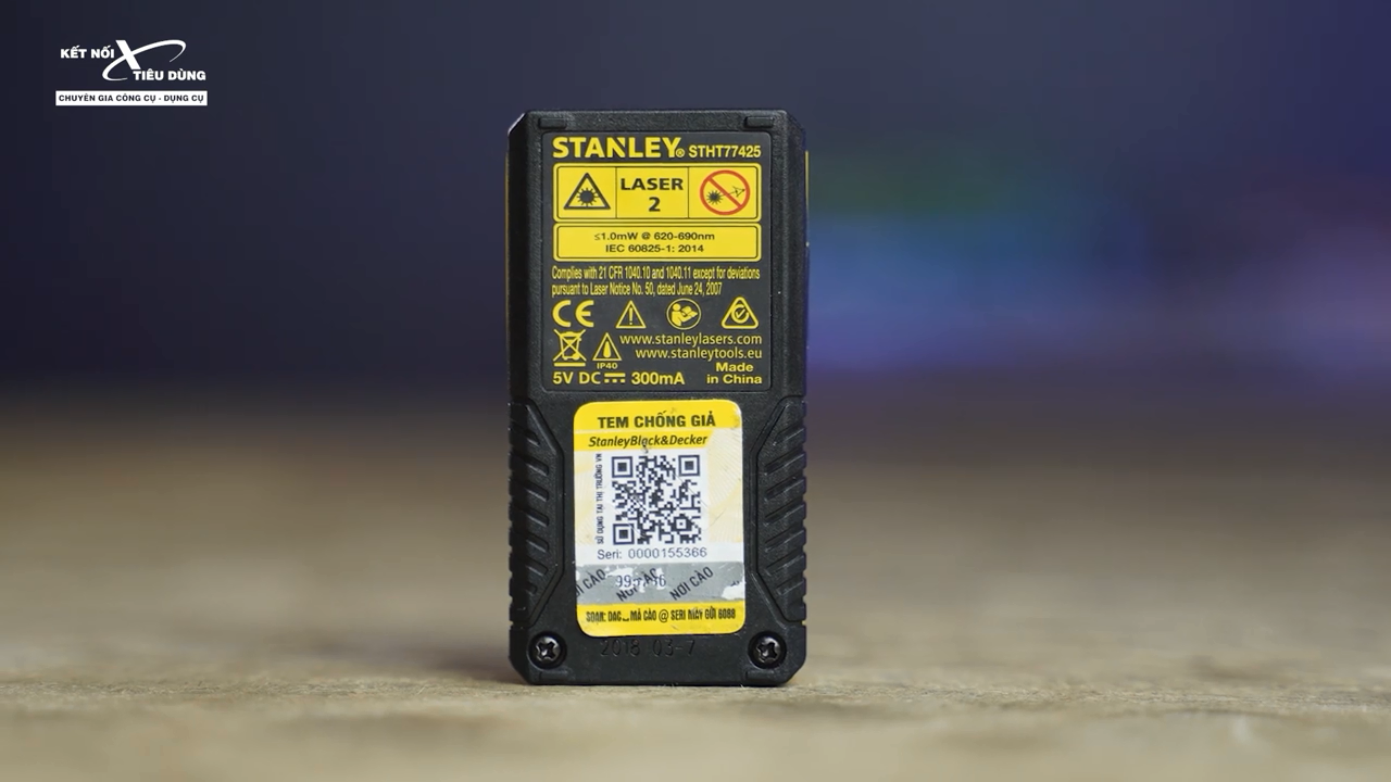M&aacute;y đo Laser Stanley TLM 30 c&oacute; thiết kế cực kỳ nhỏ gọn, trọng lượng nhẹ, sử dụng dễ d&agrave;ng chỉ với một n&uacute;t bấm