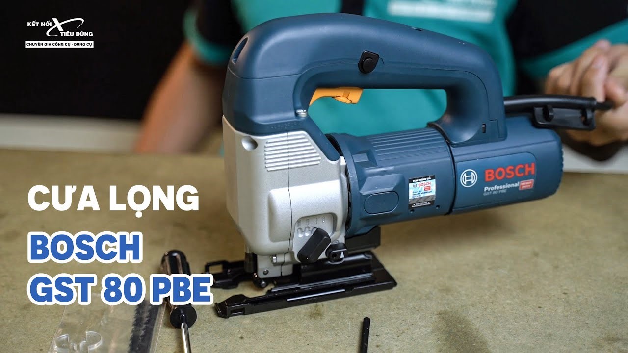 M&aacute;y cưa lọng Bosch với thiết kế gọn g&agrave;ng, t&iacute;ch hợp nhiều t&iacute;nh năng nổi bật