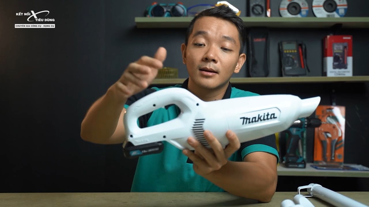M&aacute;y h&uacute;t bụi cầm tay Makita CL106 FD c&oacute; thiết kế gọn nhẹ dễ sử dụng