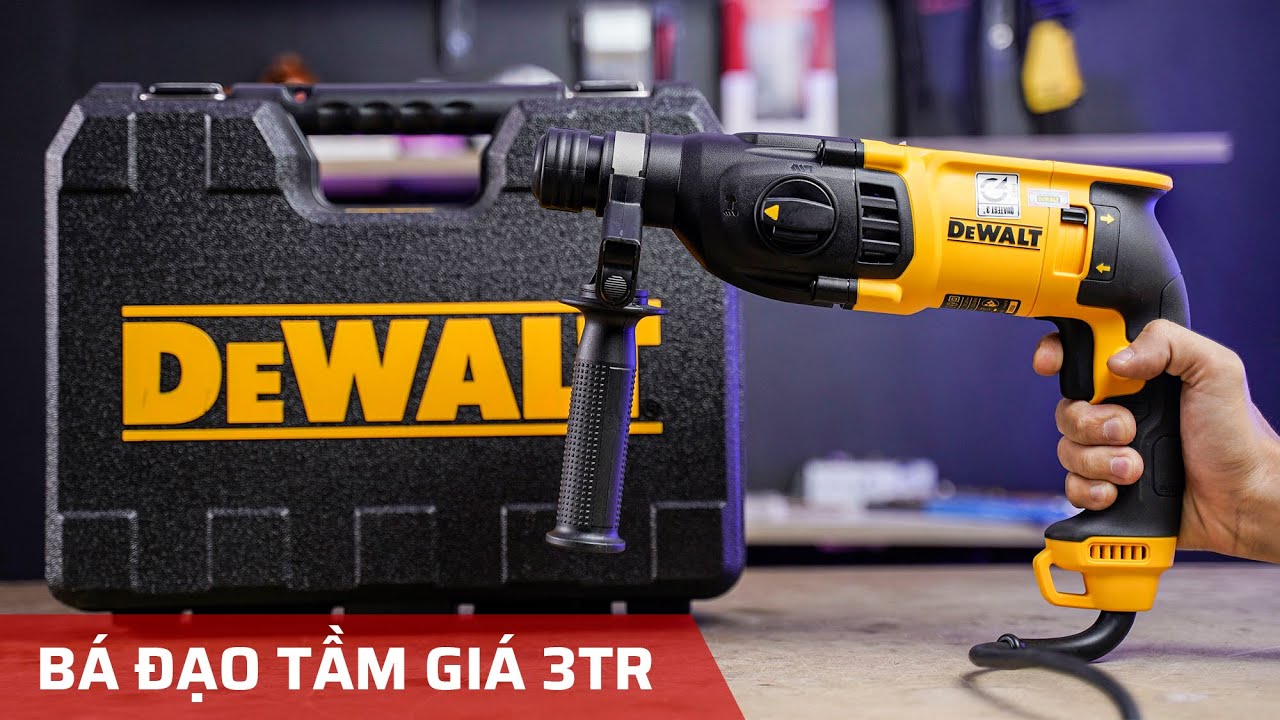 Mua m&aacute;y khoan b&uacute;a Dewalt D25133 ch&iacute;nh h&atilde;ng gi&aacute; tốt ở đ&acirc;u?