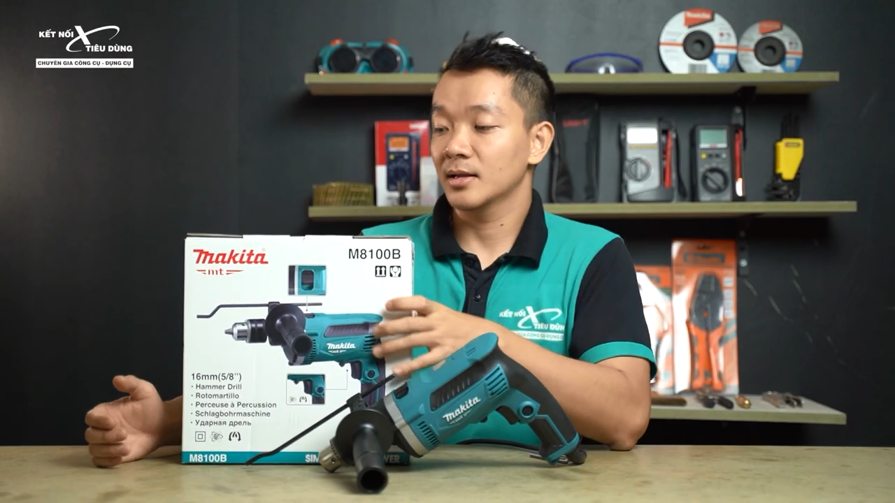 Mua m&aacute;y khoan b&uacute;a Makita MT M8100 ch&iacute;nh h&atilde;ng gi&aacute; tốt ở đ&acirc;u?