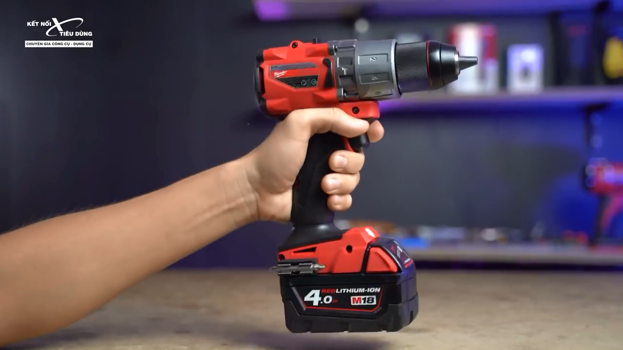 Máy khoan pin Milwaukee M18 FPD2 hỗ trợ đắc lực cho Anh Em trong những công việc thi công ngoài thực tế