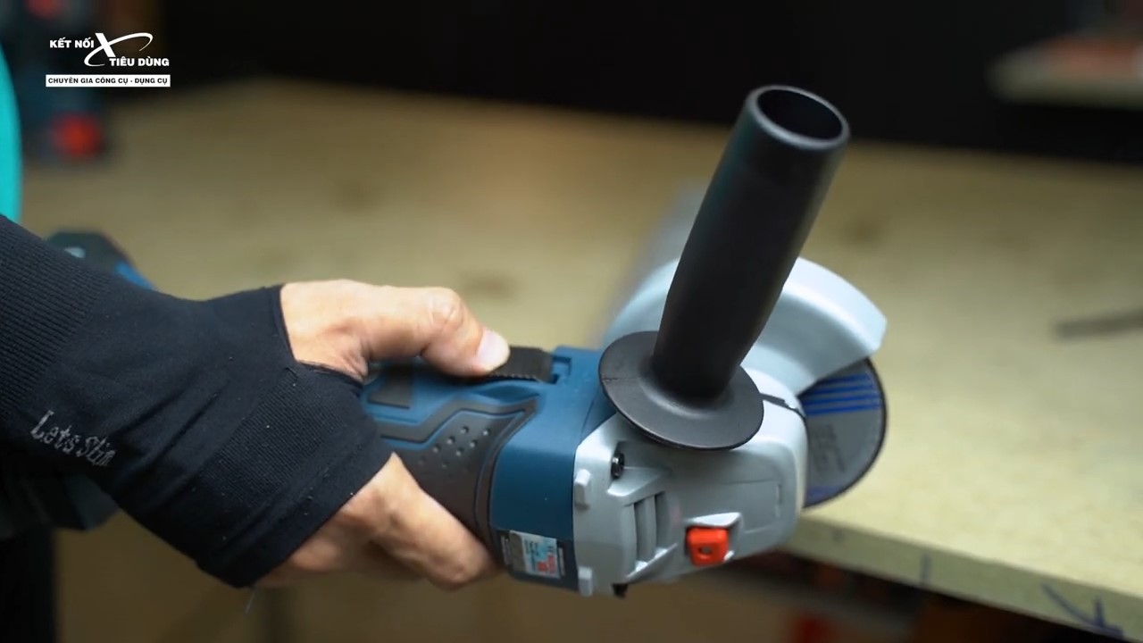 M&aacute;y m&agrave;i g&oacute;c Bosch GWS 18 V-Li c&oacute; độ bền cao, kh&ocirc;ng bị m&agrave;i m&ograve;n