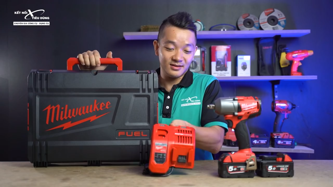 Mua m&aacute;y bắn bu l&ocirc;ng Milwaukee M18 FMTIW12 ch&iacute;nh h&atilde;ng, gi&aacute; tốt nhất ở đ&acirc;u?