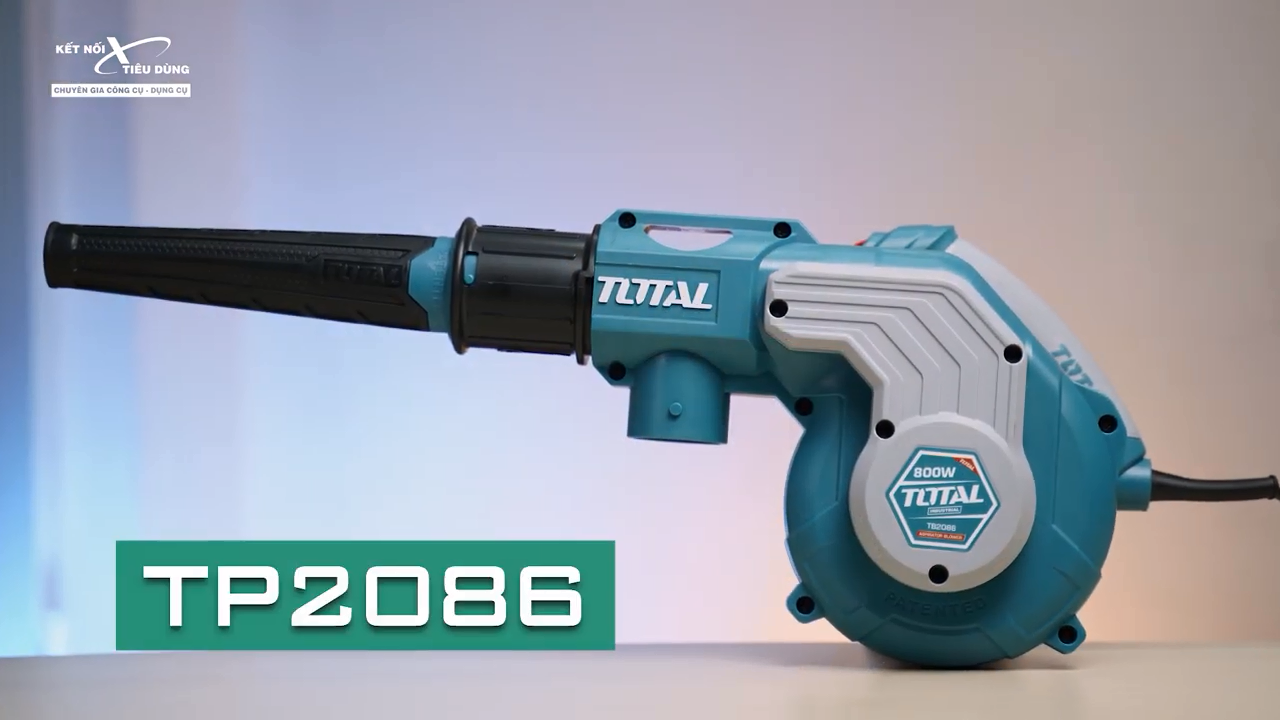 M&aacute;y h&uacute;t thổi bụi đa năng Total TB2086 trang bị động cơ c&ocirc;ng suất mạnh mẽ mang đến khả năng l&agrave;m sạch vượt trội