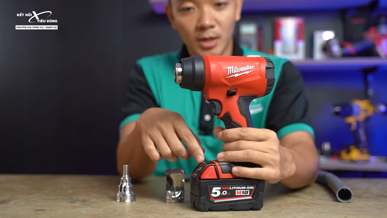 Mua máy thổi hơi nóng Milwaukee M18 BHG chính hãng giá tốt ở đâu?