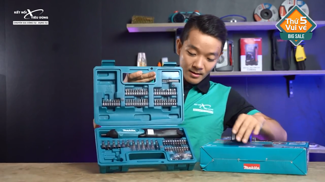Mua m&aacute;y vặn v&iacute;t Makita DF001 ch&iacute;nh h&atilde;ng gi&aacute; tốt ở đ&acirc;u?