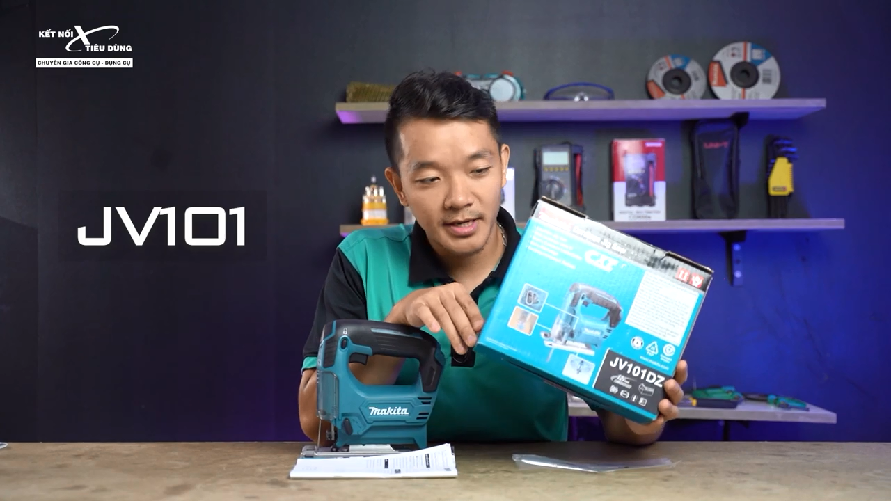M&aacute;y cưa lọng cầm tay Makita JV101 sở hữu những t&iacute;nh năng vượt trội