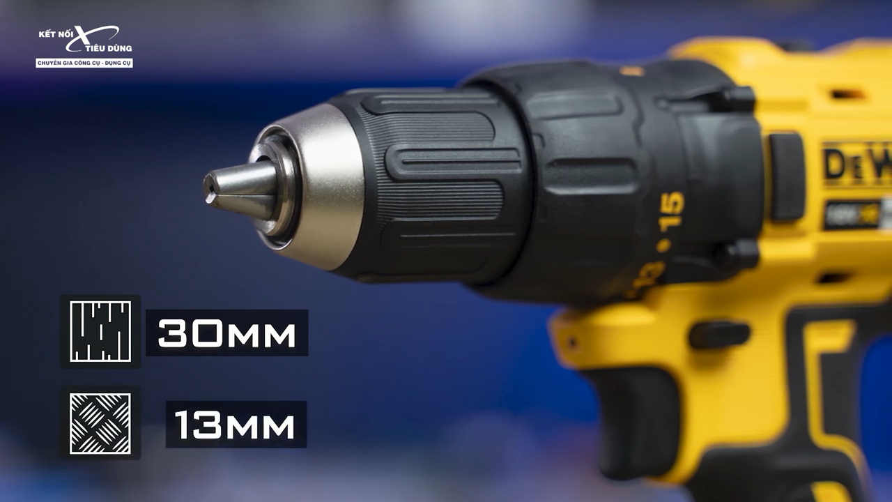 M&aacute;y khoan Dewalt khoan gỗ v&agrave; bắt v&iacute;t rất mạnh mẽ v&agrave; nhanh ch&oacute;ng 