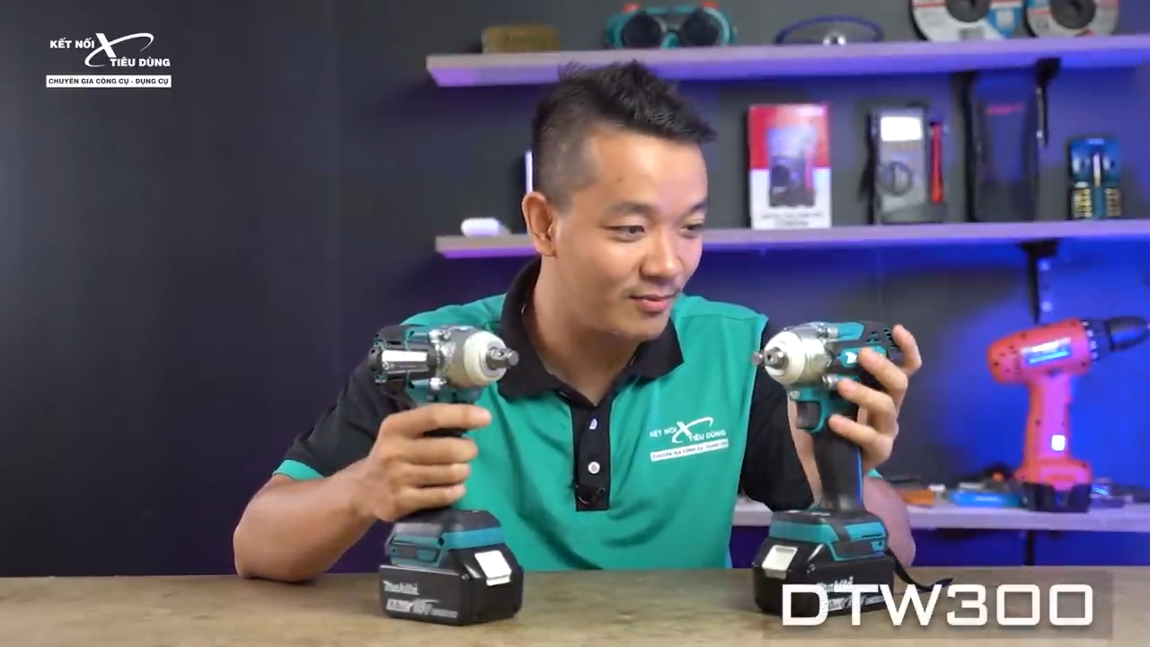 M&aacute;y vặn bu l&ocirc;ng Makita DTW300 c&oacute; thiết kế gọn nhẹ, c&ocirc;ng suất cao với 4 chế độ gi&uacute;p tối ưu hiệu quả c&ocirc;ng việc