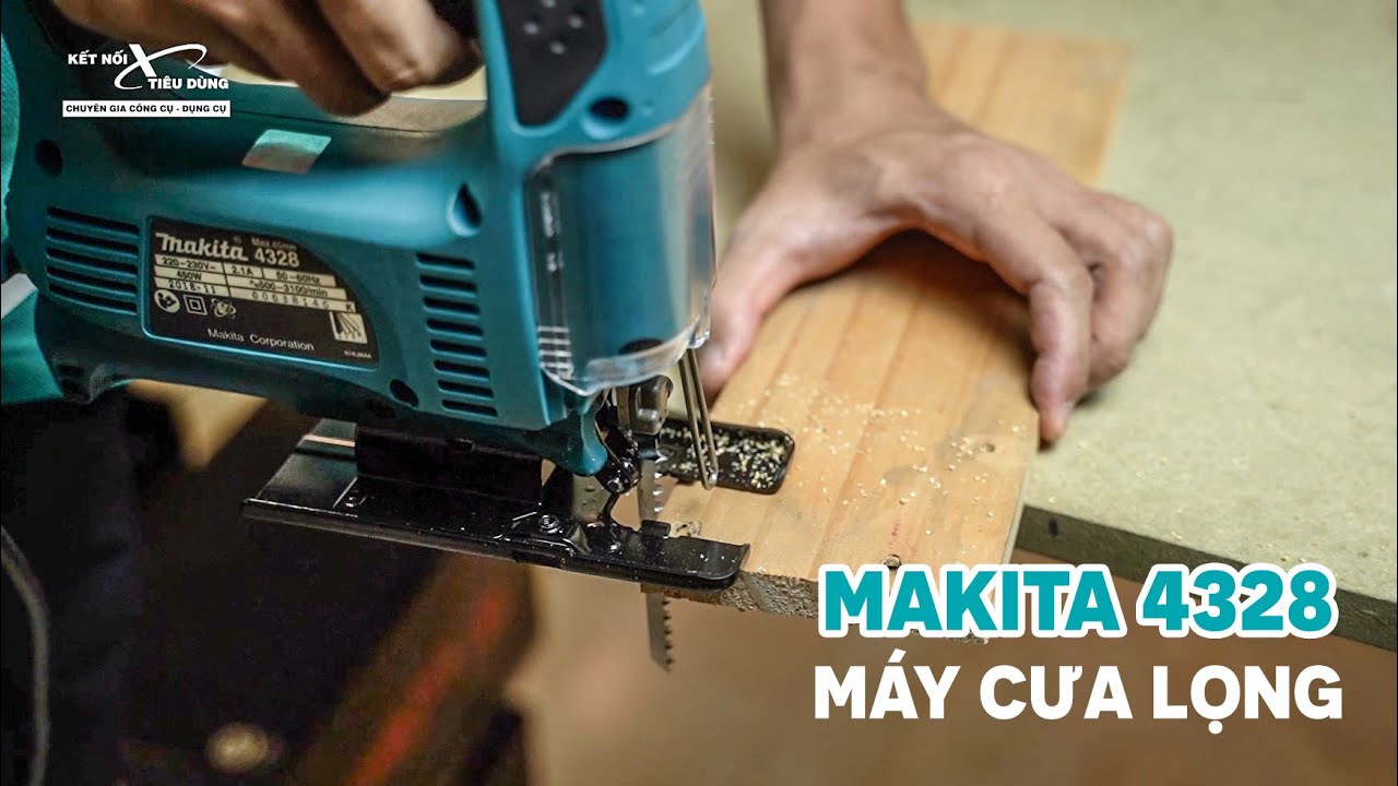 M&aacute;y cưa lọng Makita 4328 được n&acirc;ng cấp từ d&ograve;ng m&aacute;y Makita 4327 ra mắt trước đ&oacute;