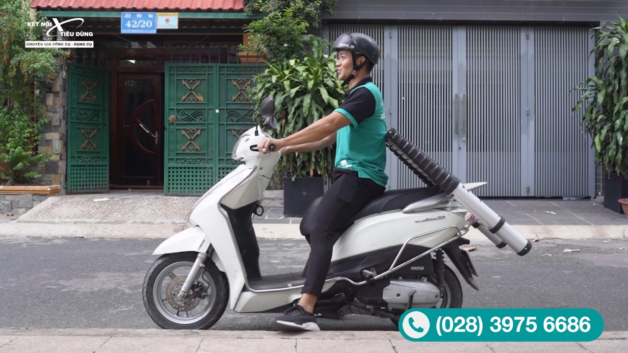 Xstep XT-380 c&oacute; thể dễ d&agrave;ng vận chuyển tr&ecirc;n xe m&aacute;y 