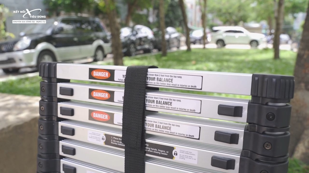 Thang Xstep XT380 được l&agrave;m từ hợp kim nh&ocirc;m 
