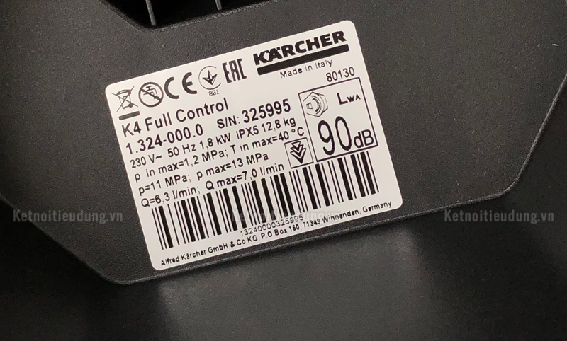 C&aacute;ch Kiểm Tra M&aacute;y Karcher Ch&iacute;nh H&atilde;ng