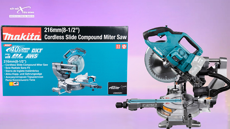 Máy cưa đa góc dùng Pin 40V Makita LS002GZ ( Chưa Pin & Sạc)