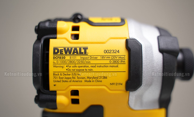 Máy vặn vít dùng pin 20V Dewalt DCF850N-KR