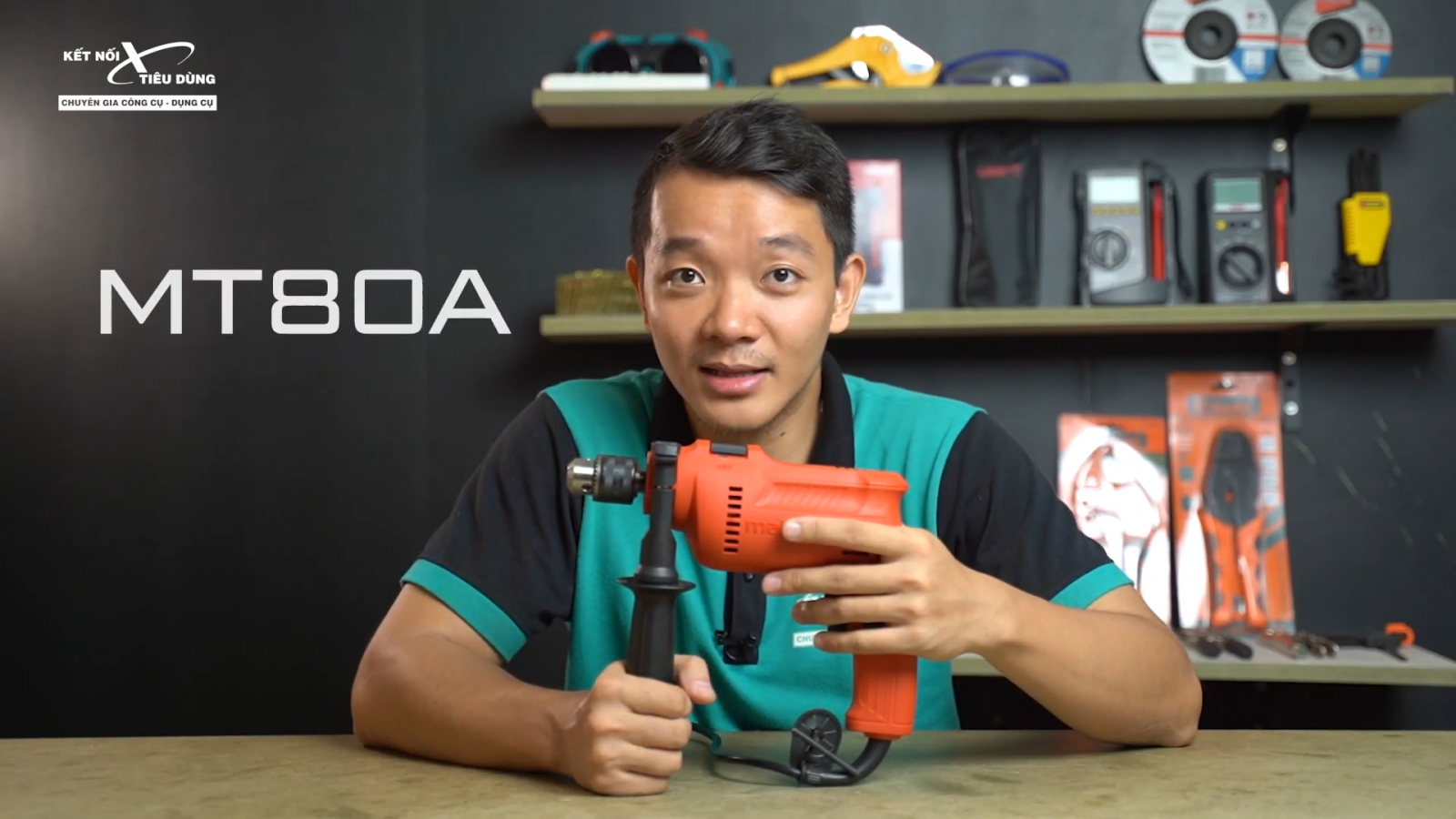 Mua h&agrave;ng t&agrave;u l&agrave;m g&igrave; khi Maktec MT80A - M&aacute;y khoan b&uacute;a 500W ch&iacute;nh h&atilde;ng Maktec chỉ 609K