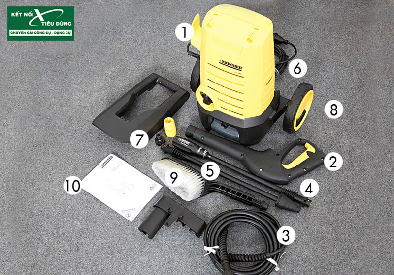 Mua Máy Rửa Xe Gia Đình Karcher Nào Tốt?