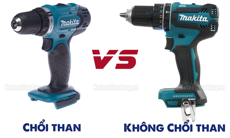 Nên mua máy khoan cầm tay có chổi than hay không chổi than?