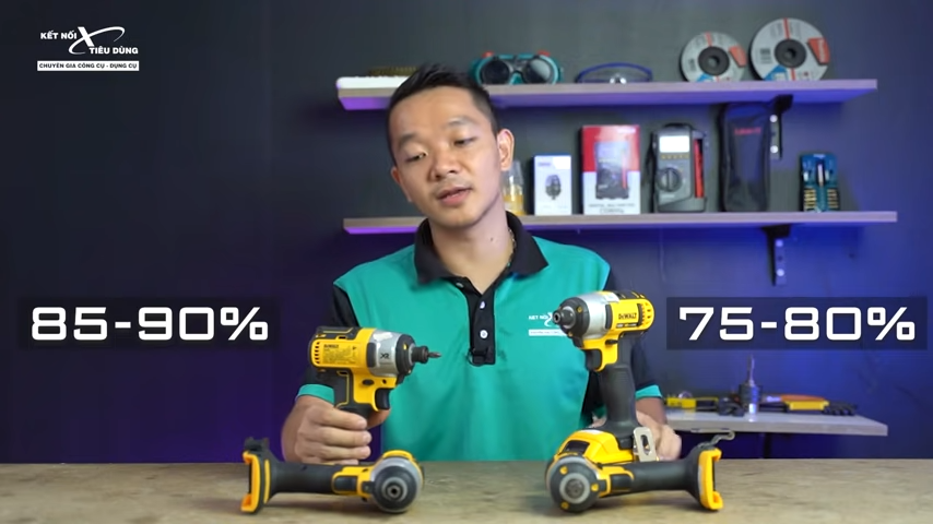 Nên mua máy khoan cầm tay có chổi than hay không chổi than?