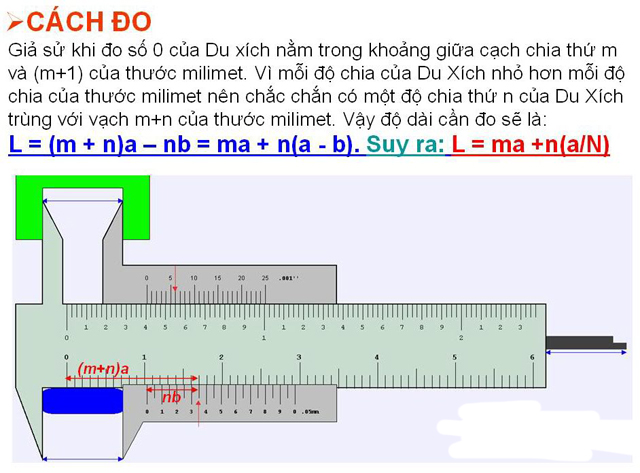 cách đo thước kẹp
