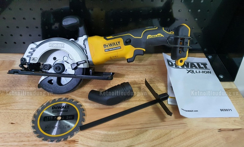 Review m&aacute;y cưa đĩa Dewalt DCS571N mớ ra mắt thiết kế qu&aacute; đỉnh: gọn, mạnh, cơ động, đa t&iacute;nh năng