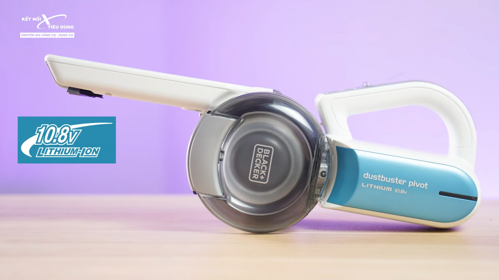 Review m&aacute;y h&uacute;t bụi cầm tay Black&Decker PV1020L: thiết kế th&ocirc;ng minh, d&ugrave;ng gia đ&igrave;nh qu&aacute; ổn