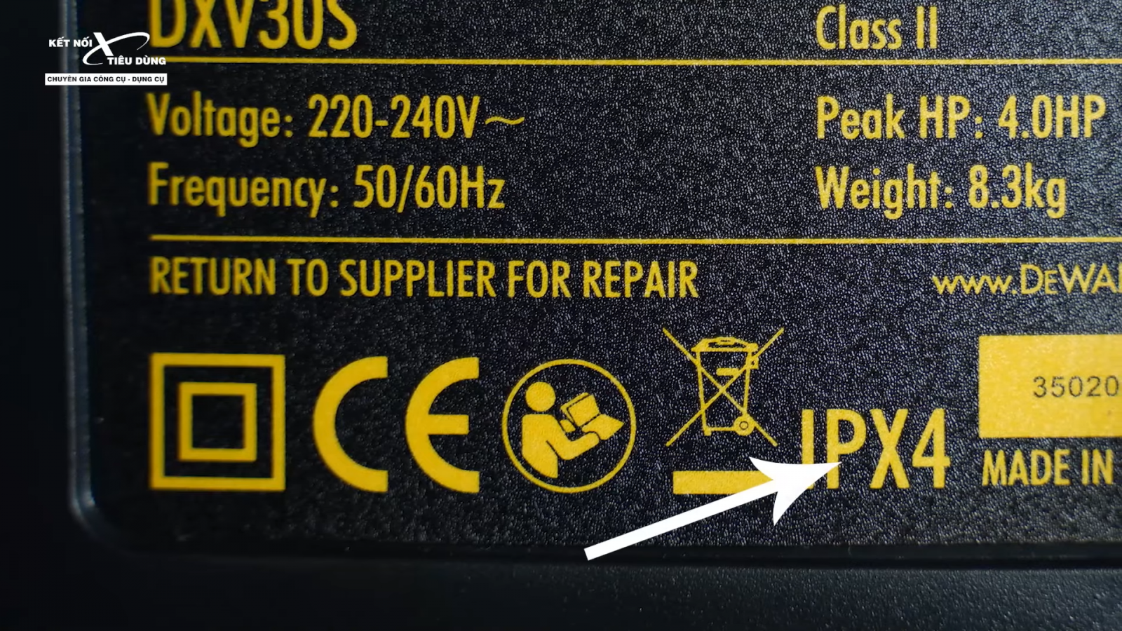 Review máy hút bụi Dewalt DXV30S: 4hp, 30l, hút cả nước và khô, có thổi, đầy đủ tính năng