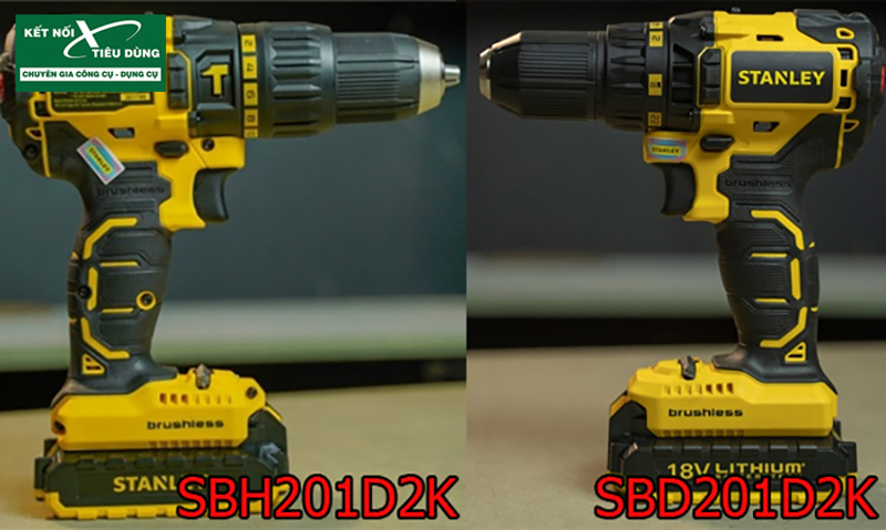 [Review] M&aacute;y Khoan Pin Stanley SBH201D2K & SBD201D2K: cặp đ&ocirc;i khoan pin 18V kh&ocirc;ng chổi than đến từ Mỹ