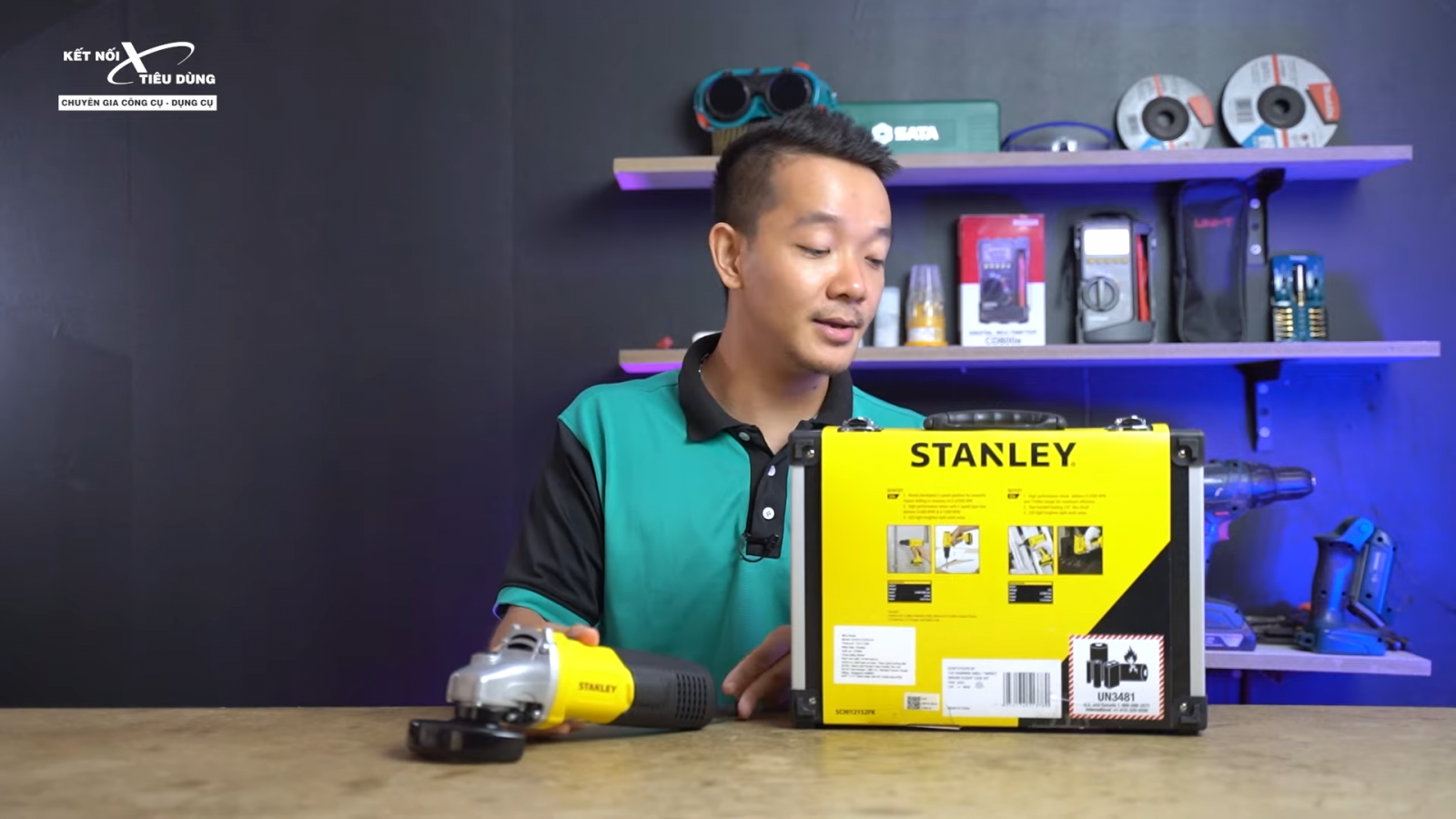 Review m&aacute;y m&agrave;i g&oacute;c rẻ nhất (580k) của Stanley - STGS5100: thiết kế ổn, phụ t&ugrave;ng tốt, bảo h&agrave;nh 2 năm