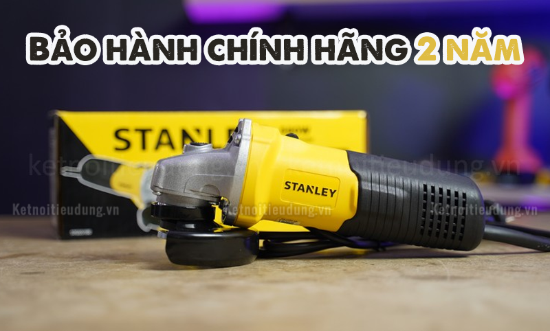 Review m&aacute;y m&agrave;i g&oacute;c rẻ nhất (580k) của Stanley - STGS5100: thiết kế ổn, phụ t&ugrave;ng tốt, bảo h&agrave;nh 2 năm