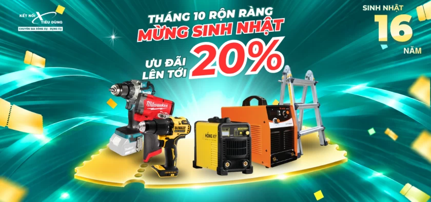 Tháng 10 - Rực Rỡ Tháng Sinh Nhật | 100% Mua Sắm Là Có Quà