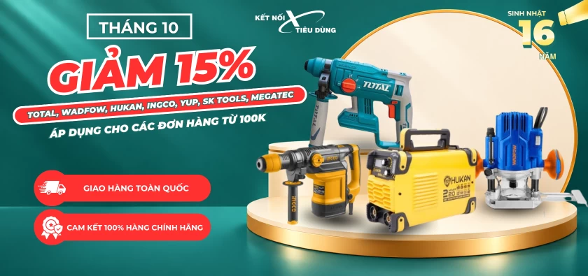 Tháng 10 - Giảm 15% all