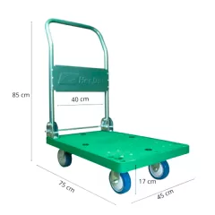 150kg Xe đẩy hàng 4 bánh Herdar V150