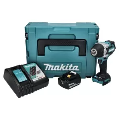 Máy siết bu lông dùng pin 18V Makita DTW700RT1J (1 pin 5.0Ah, 1 Sạc nhanh)