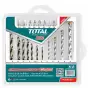 Bộ mũi khoan và mũi vặn vít đa năng 19 chi tiết Total TACSDB1901