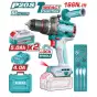 Máy khoan động lực 166 N.m dùng pin 20V Total TIDLI201668 (2 Pin 5.0Ah, 1 Sạc)
