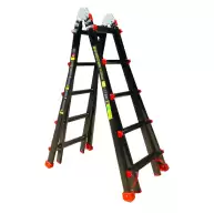 Thang nhôm rút chữ A đa năng Boodoor RS25 (Sơn tỉnh điện)