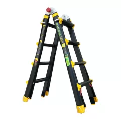 Thang nhôm rút chữ A đa năng Boodoor MS20 (Khóa 3 ngàm)